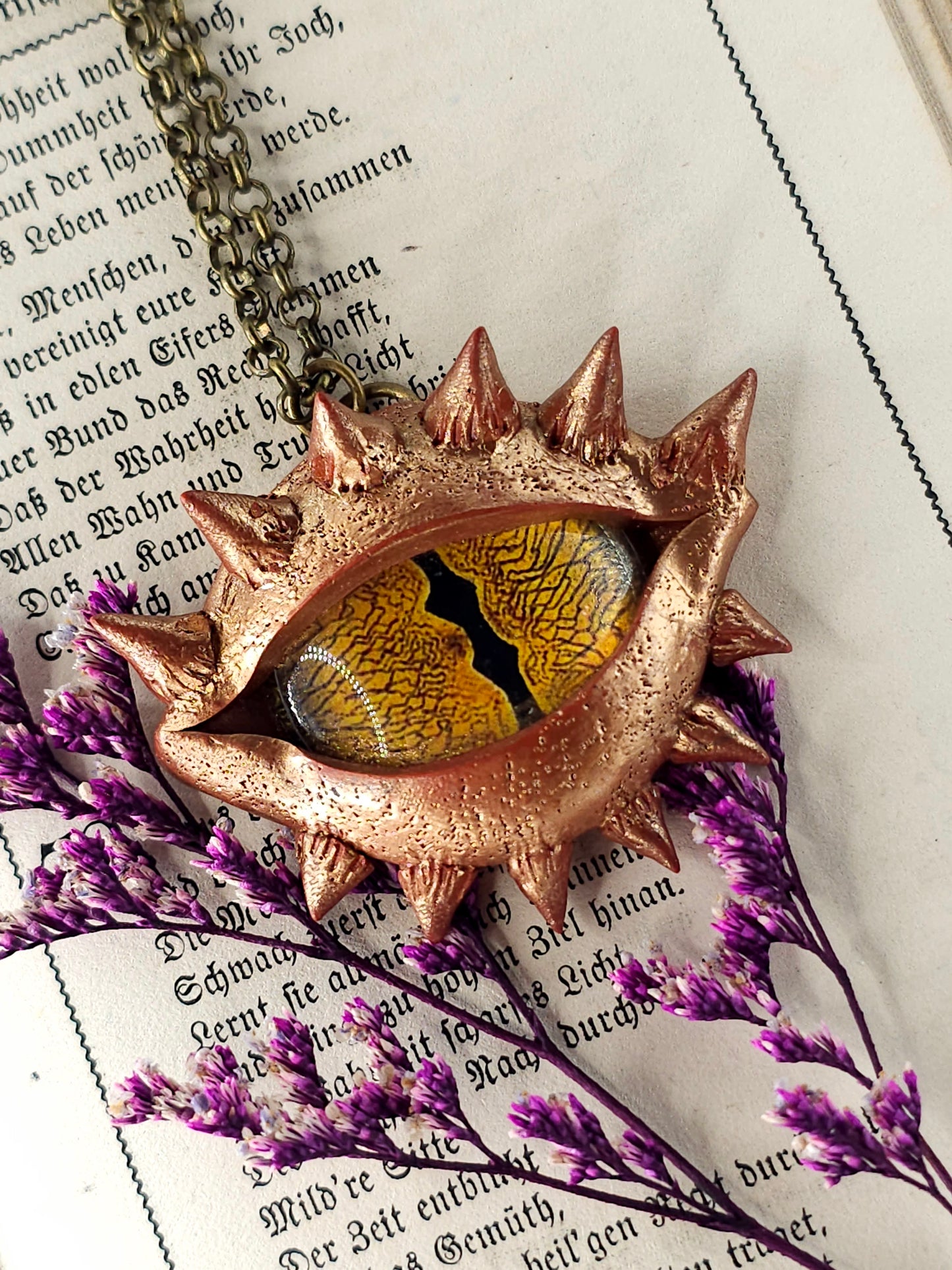 Copper toned Dragon eye